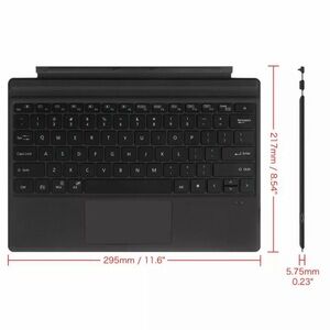 Backlit Bluetooth Keyboard for Microsoft Surface Pro 6 / 5 / 4 /